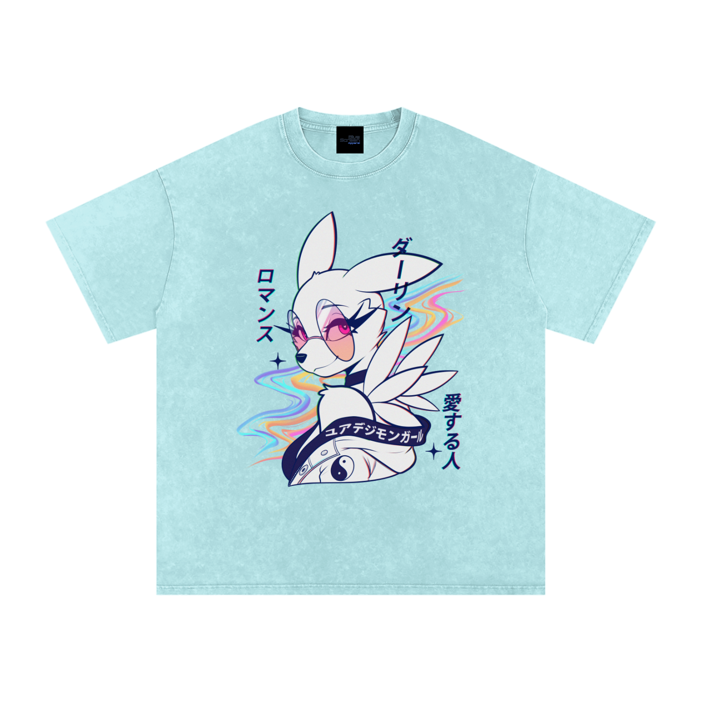 YourDigimonGirl "Rose Pink Eyes" Snow Wash Tee