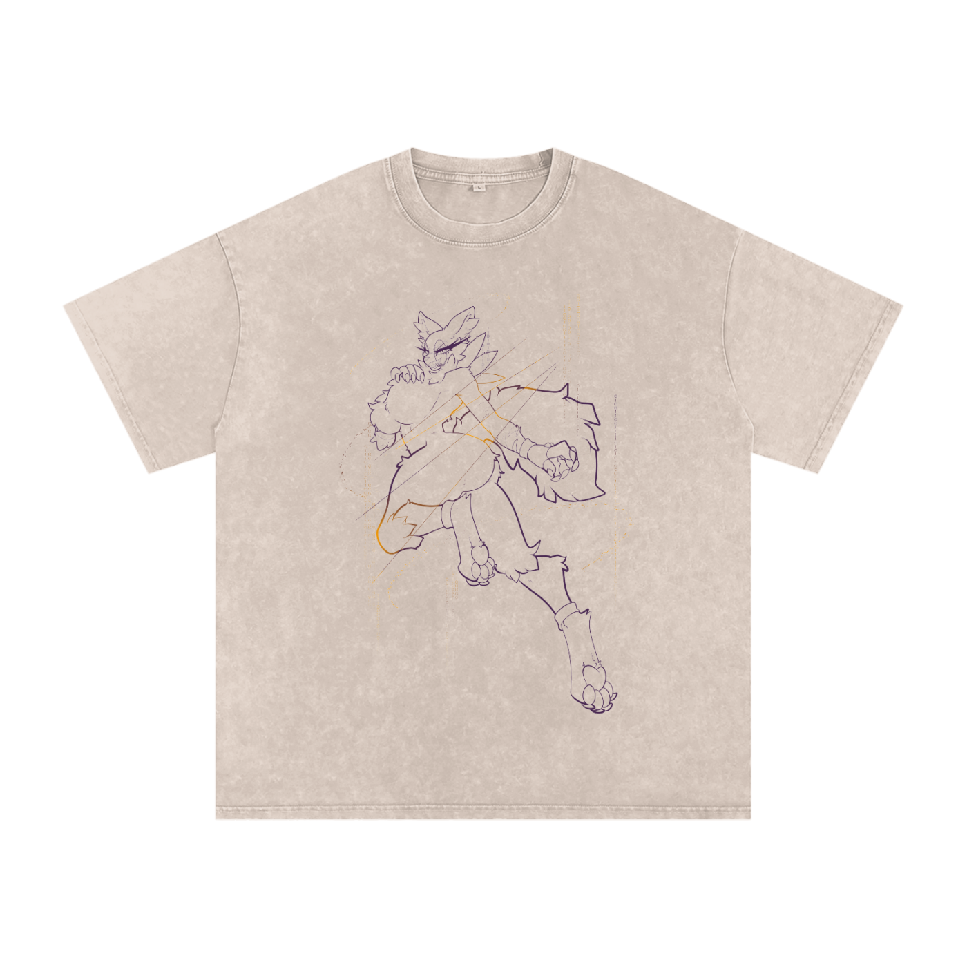 YourDigimonGirl "Lycanthropy" Snow Wash Tee