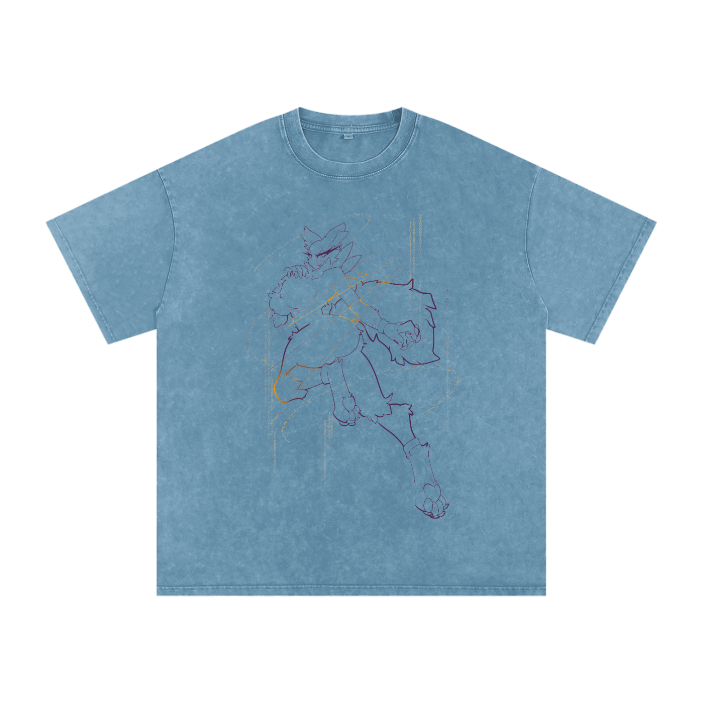 YourDigimonGirl "Lycanthropy" Snow Wash Tee