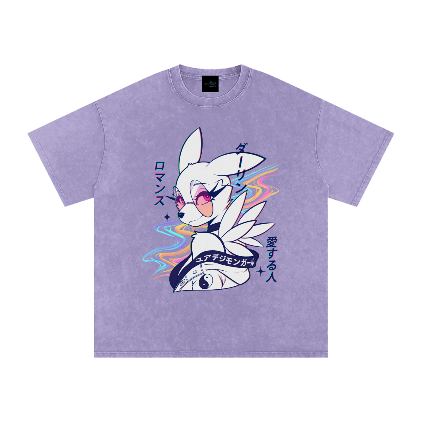 YourDigimonGirl "Rose Pink Eyes" Snow Wash Tee