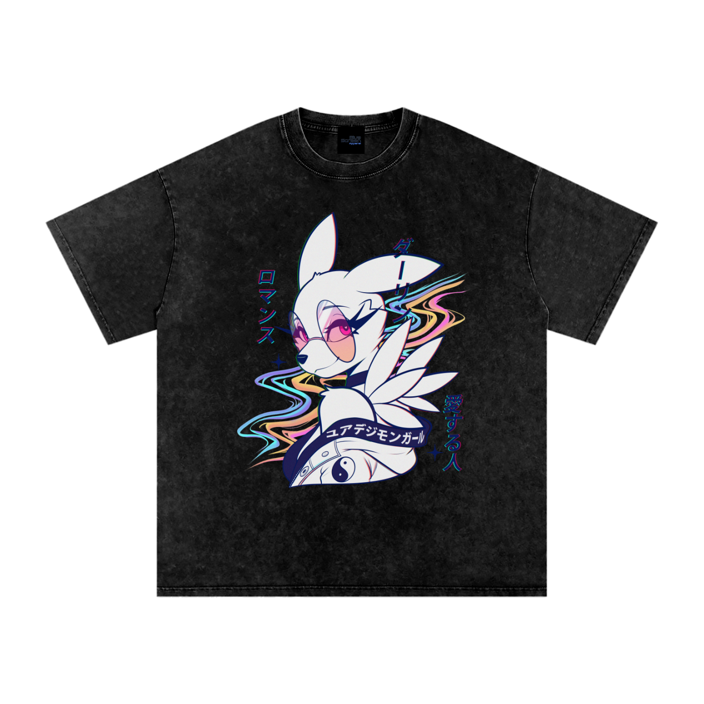 YourDigimonGirl "Rose Pink Eyes" Snow Wash Tee