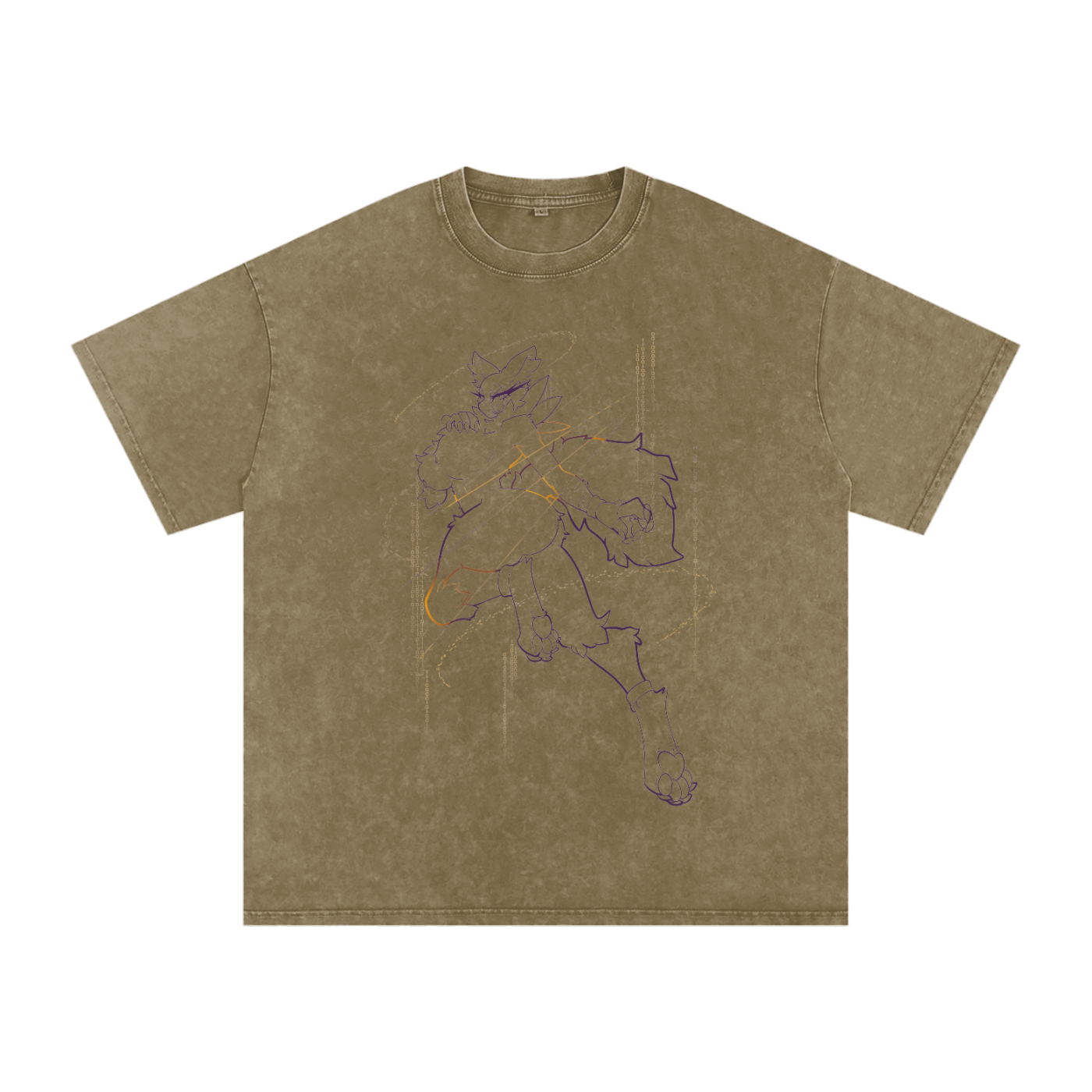 YourDigimonGirl "Lycanthropy" Snow Wash Tee