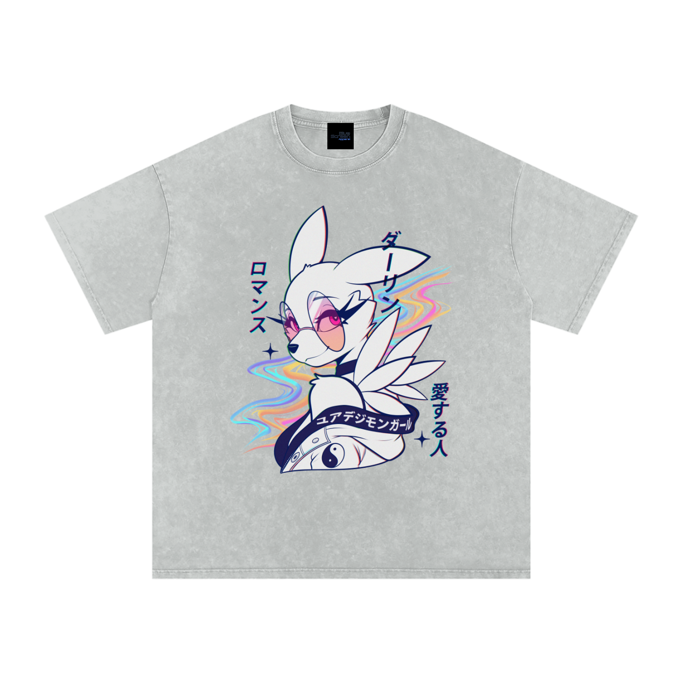YourDigimonGirl "Rose Pink Eyes" Snow Wash Tee