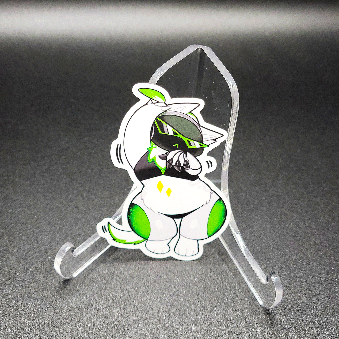 My Furry Protogen "Nova Dancing" Sticker