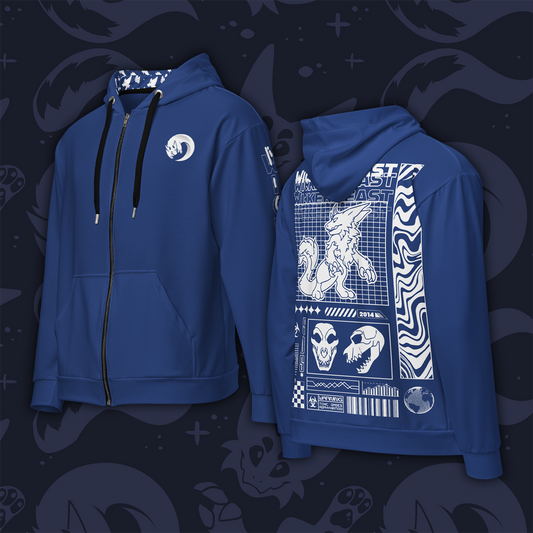 Wicker Cave "Wicker Beast" Zip Hoodie