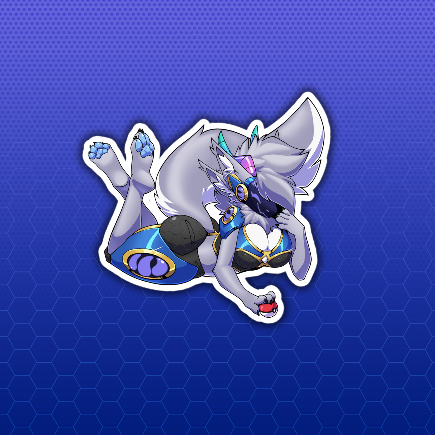 Fem Raeal "Catch Them All" Sticker