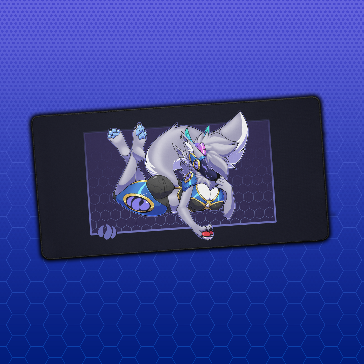Fem Raeal "Catch Them All" Desk Mat