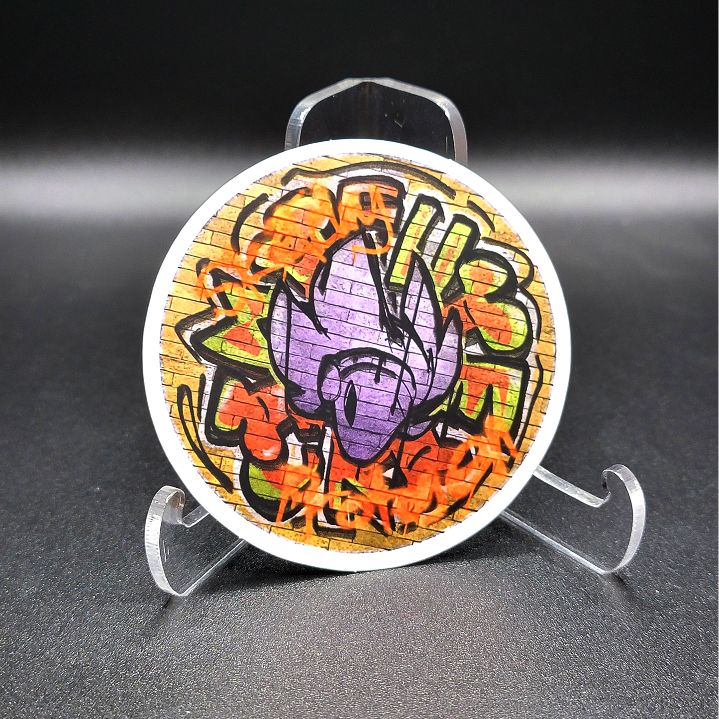 SketchyProtogen "Coffee Graffiti" Sticker