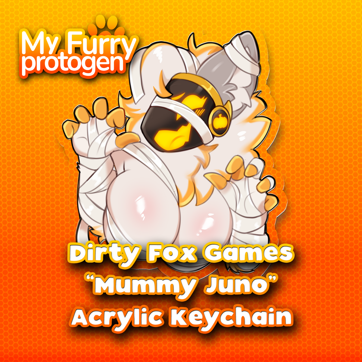 Juno "Mummy" Acrylic Keychain