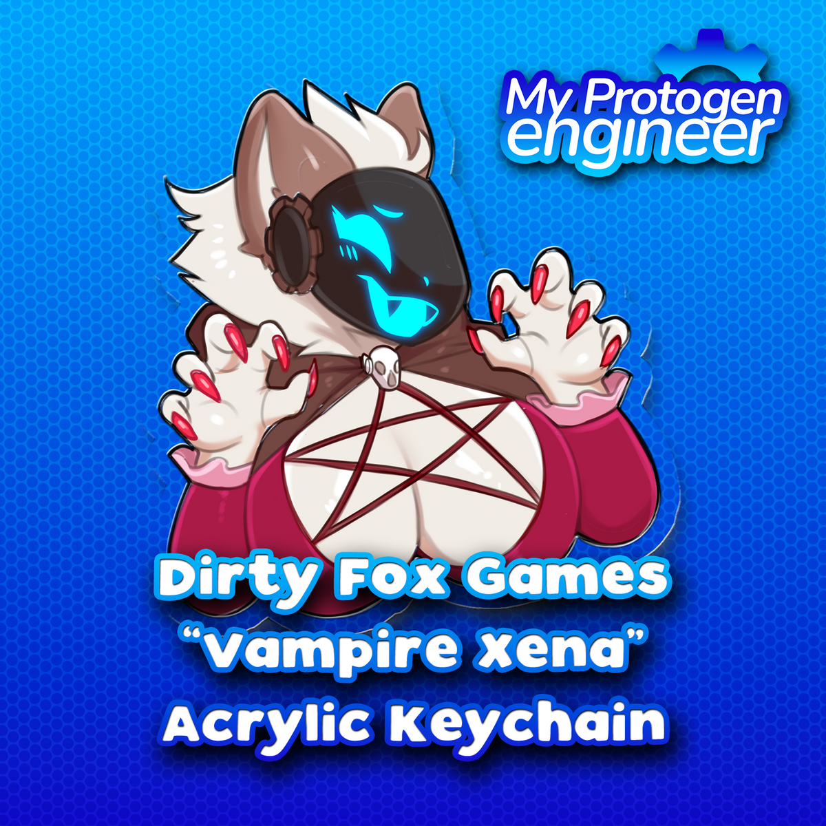 Xena "Vampire" Keychain