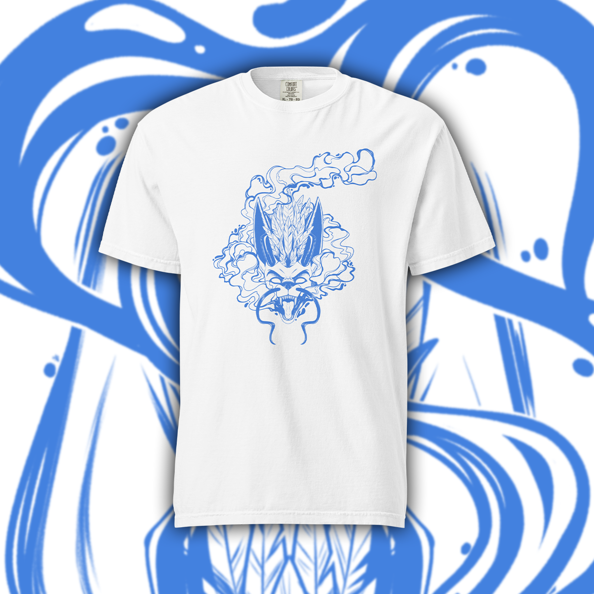 Devious - Smoke Logo Tee