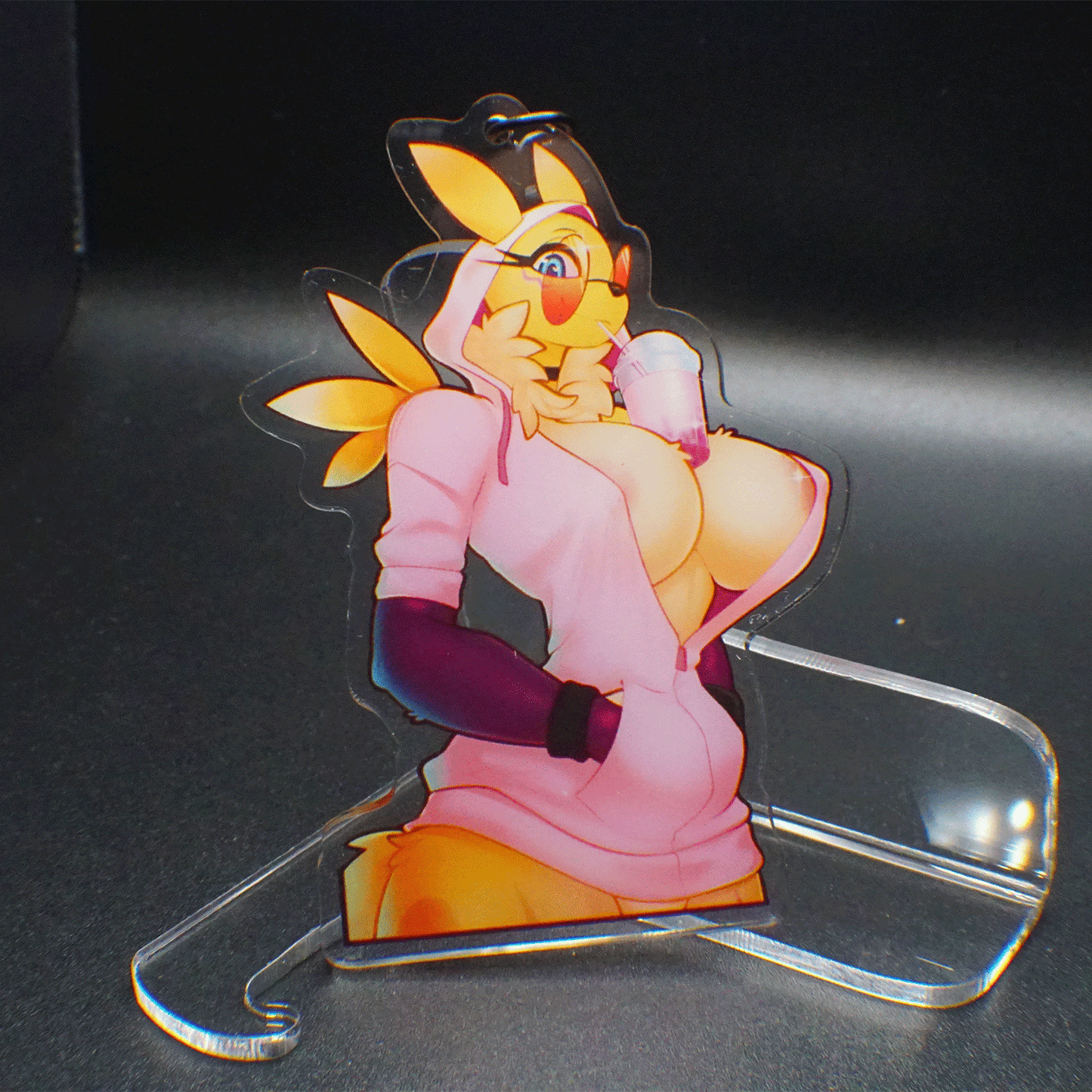 YourDigimonGirl "Boba Tea" Acrylic Keychain
