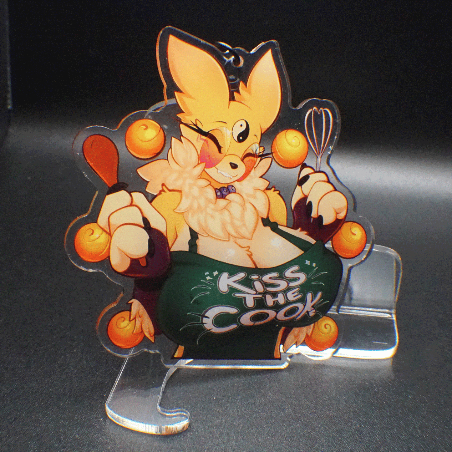 YourDigimonGirl "Baky Kyubi" Acrylic Keychain