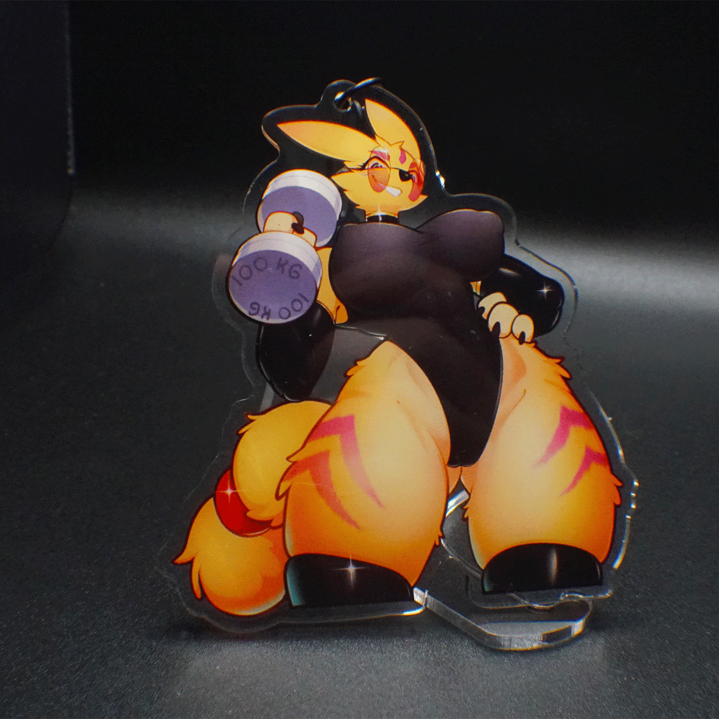 YourDigimonGirl "Tao Tall" Acrylic Keychain