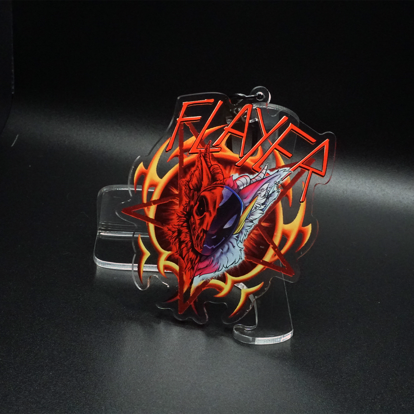 Raeal "Flayer" Acrylic Keychain