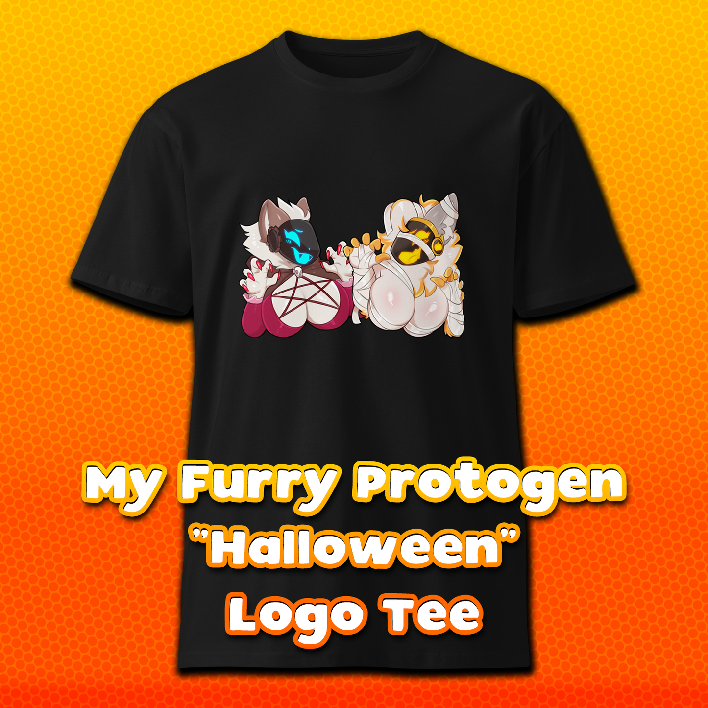 My Furry Protogen "Halloween" Logo Tee