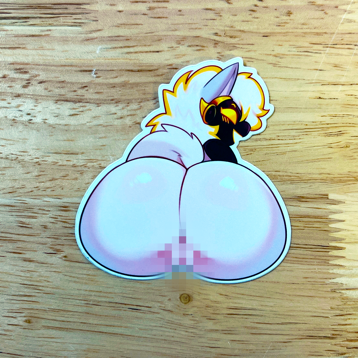 Juno - Pumpkin Butt Sticker