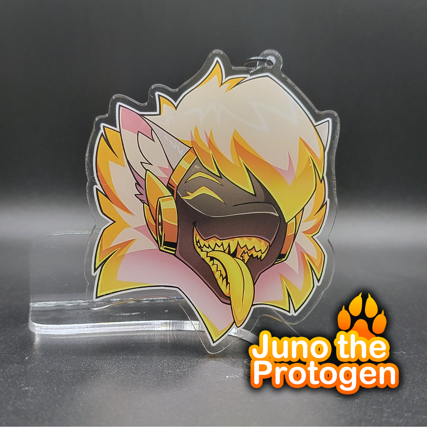 Juno "Open Wide" Acrylic Keychain