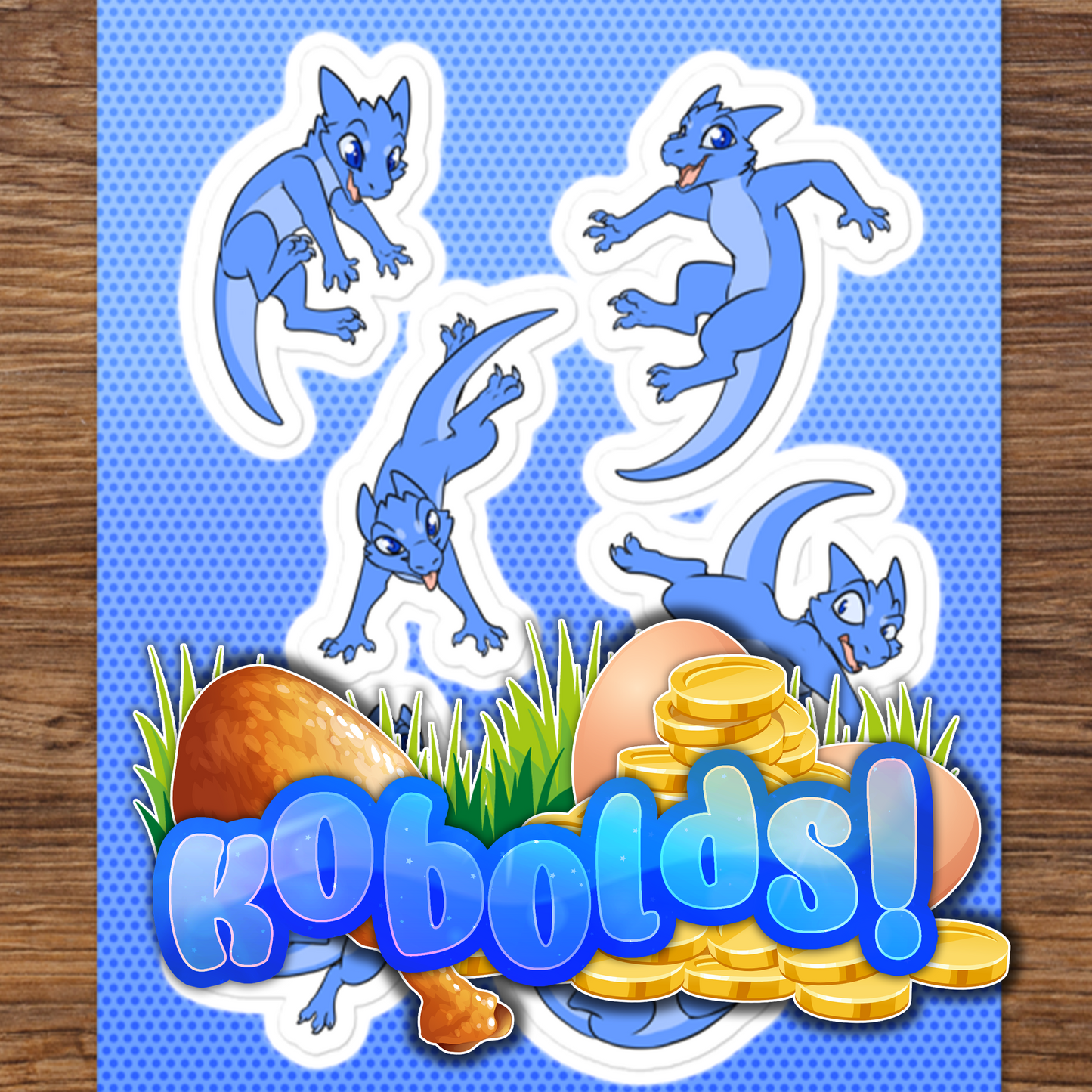 Kobolds! Sticker Sheet