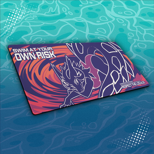 Wicker Cave "Swim At Your Own Risk" Deskmat