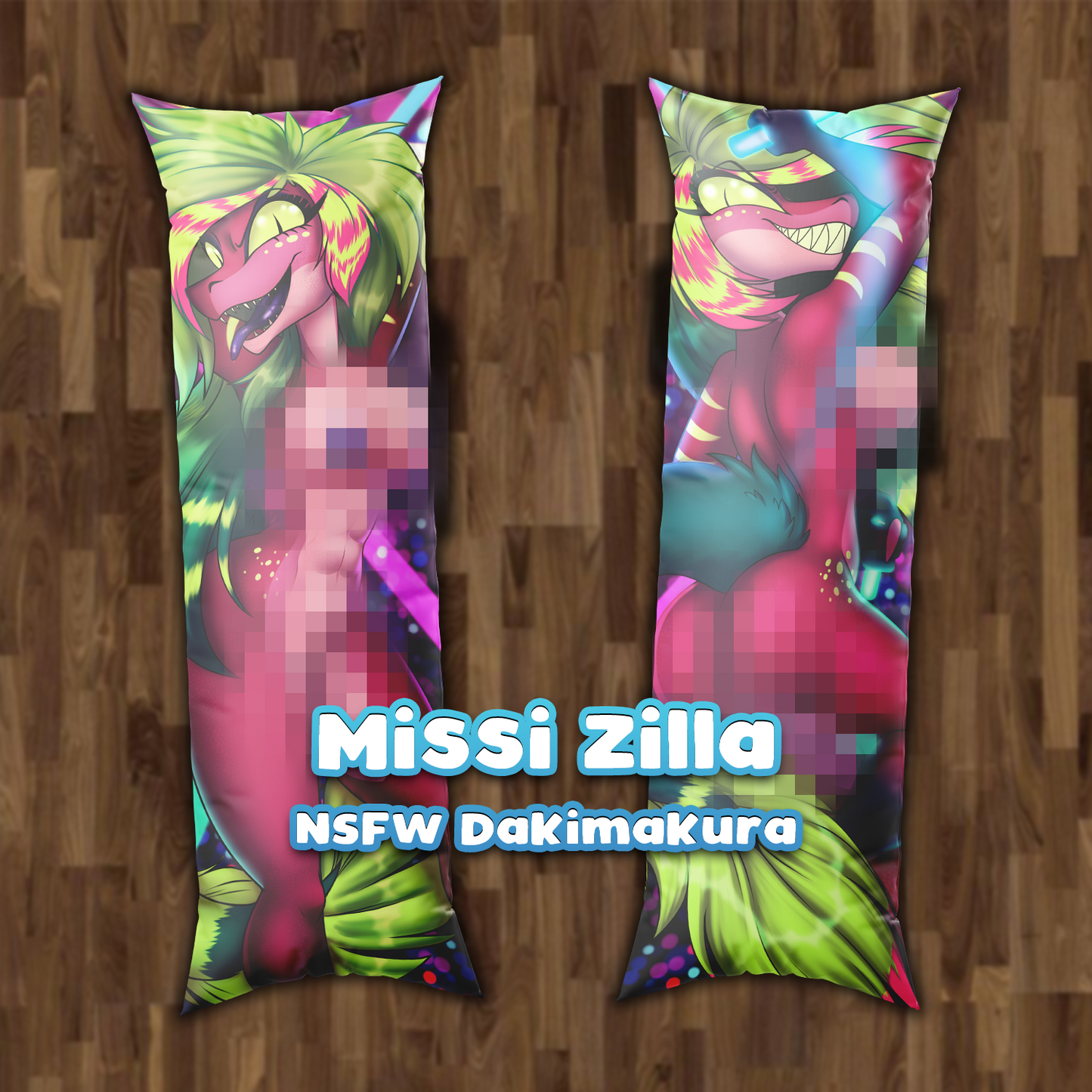 BBQ Missi Zilla Dakimakura