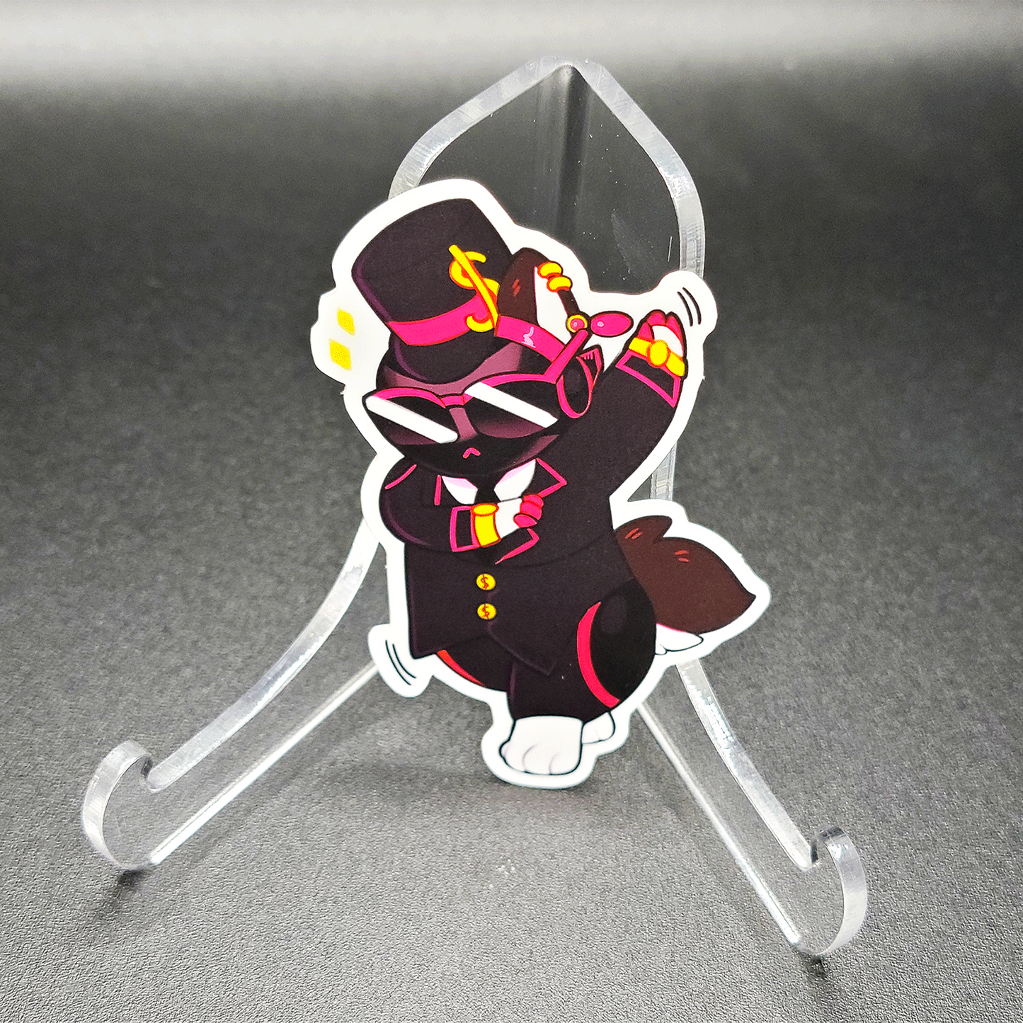 My Furry Protogen "Aura Dancing" Sticker