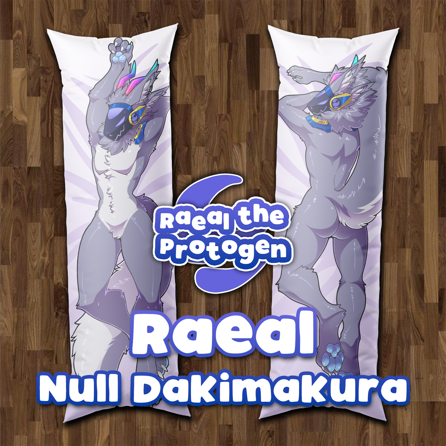 Raeal the Protogen Dakimakura by Noriux