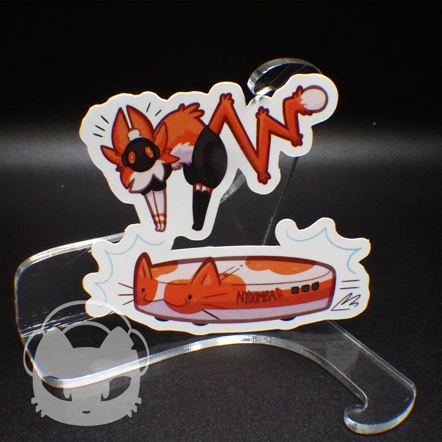Coffee "Nyoomba Scare" Sticker