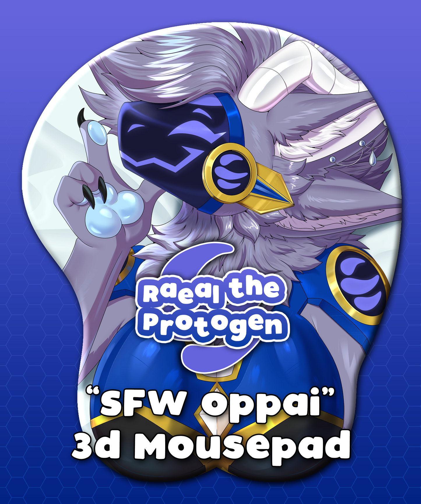 Raeal "Oppai" 3D Mousepad
