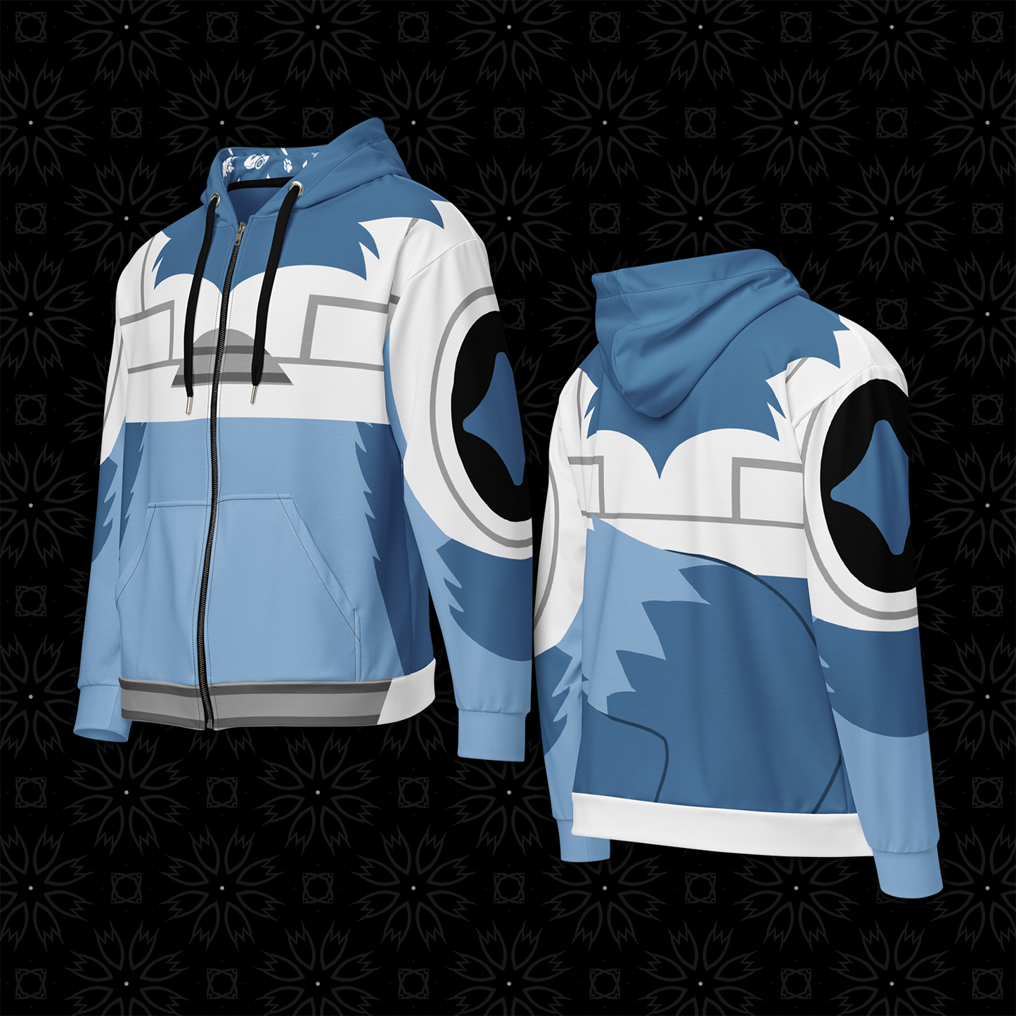 Pine Warden "Protogen" Zip Hoodie