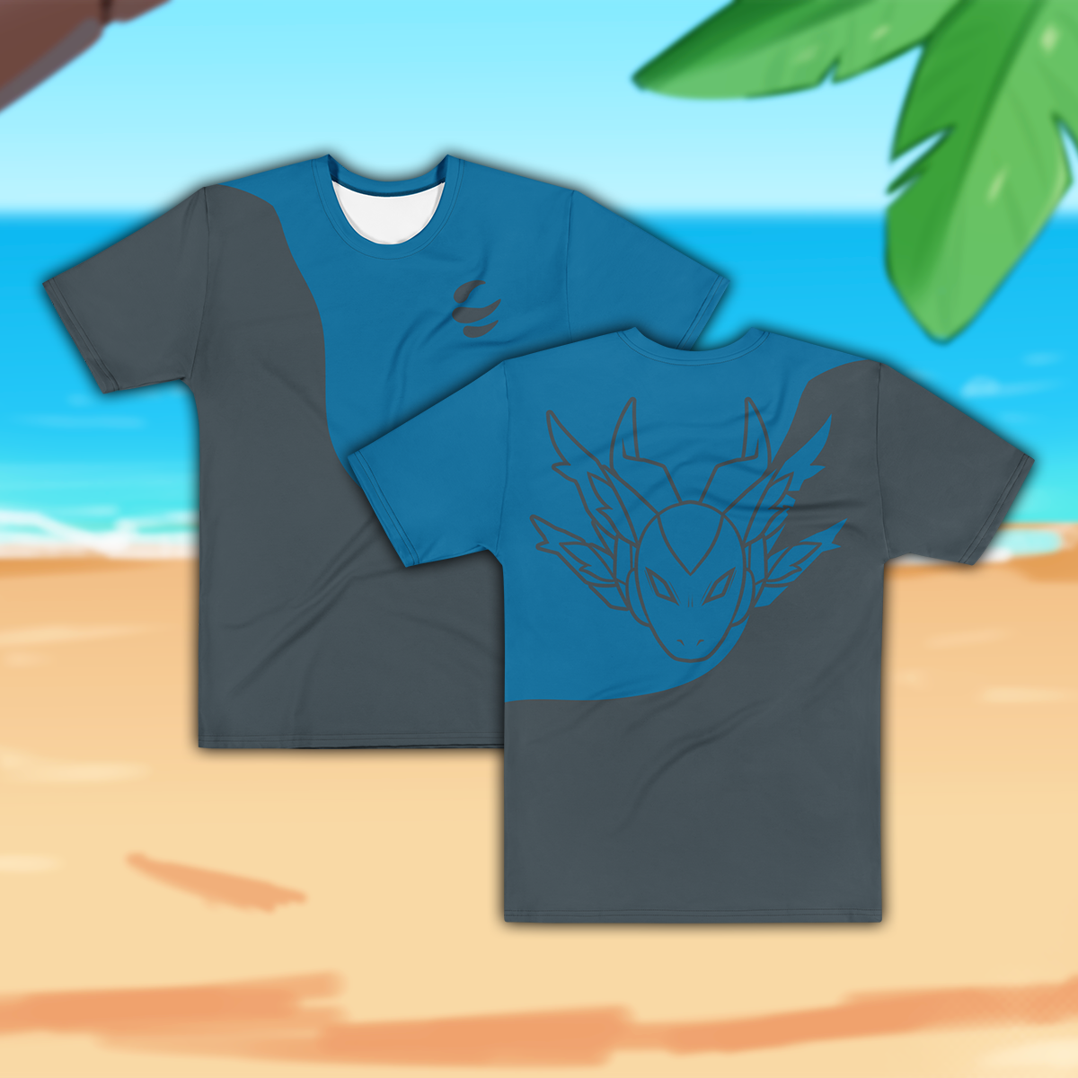 Raeal Ghost AOP Cotton Tee