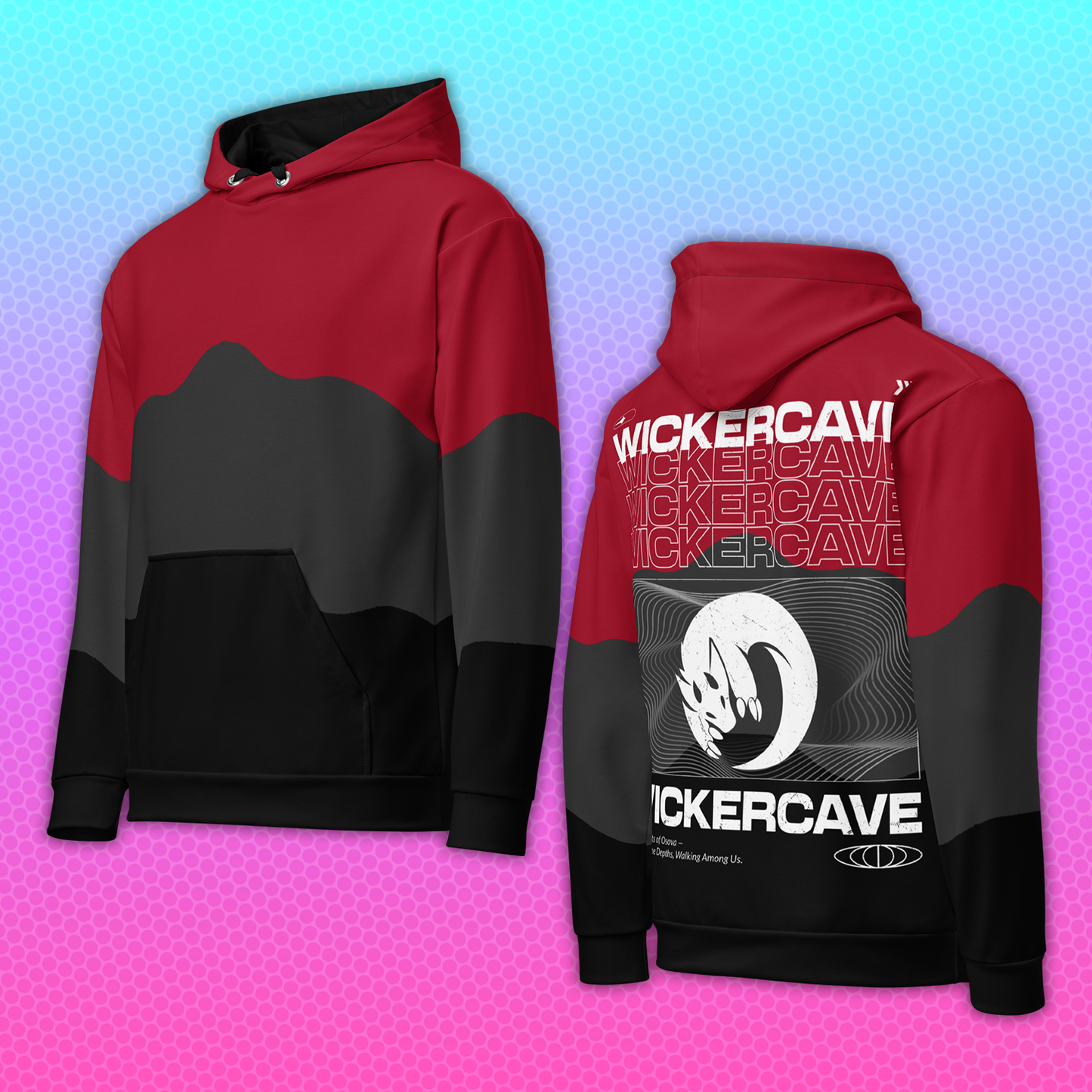 Wicker Cave "WICKERR0R" Pullover Hoodie