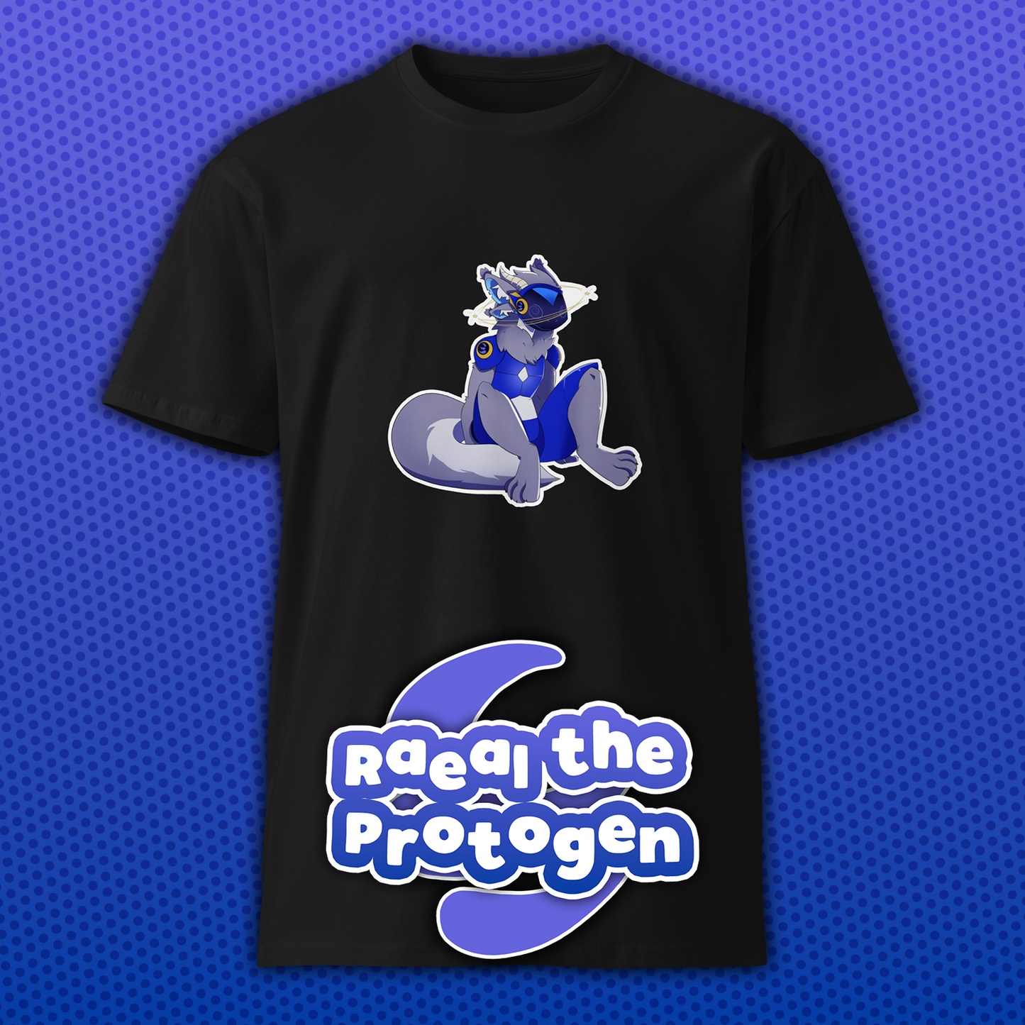Raeal the Protogen "Dizzy" Logo Tee