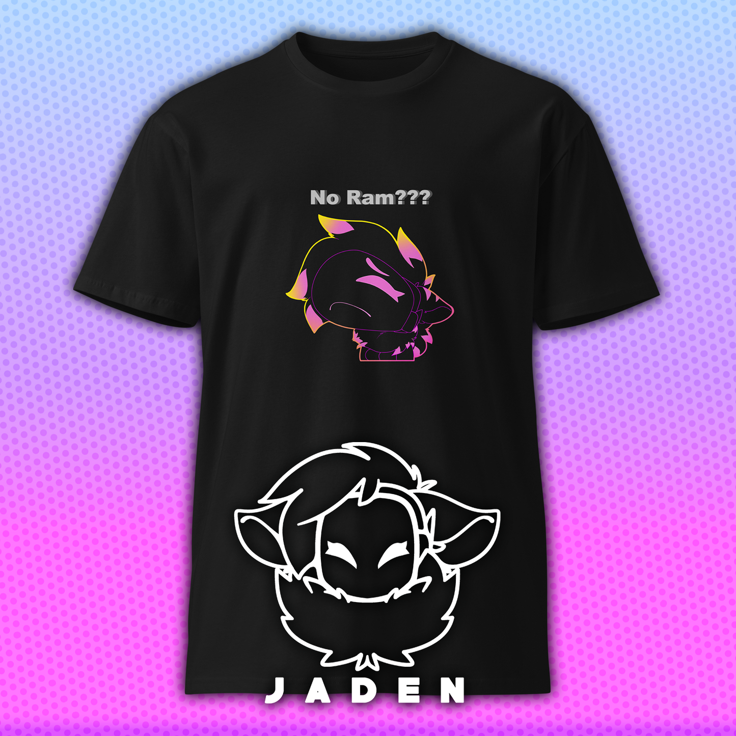 Jaden "No RAM?" Logo Tee
