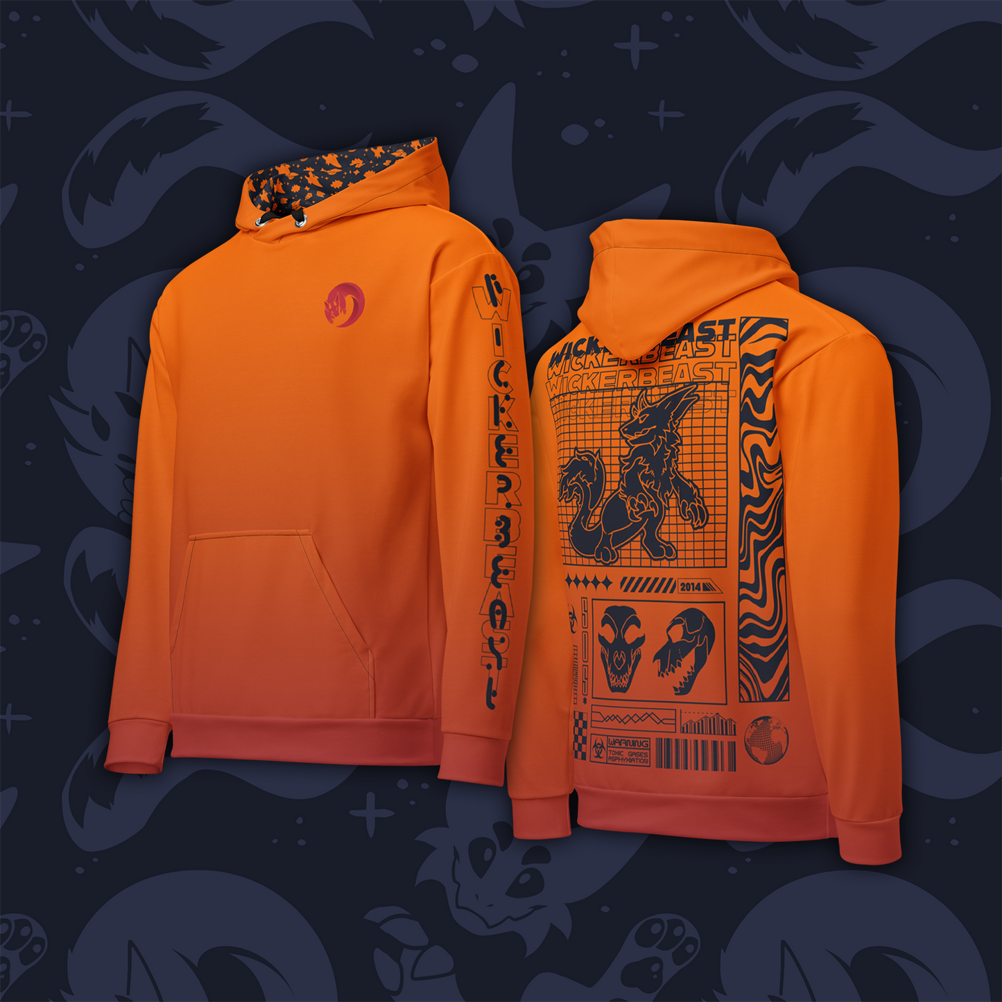 Wicker Cave "Wicker Beast" Pullover Hoodie