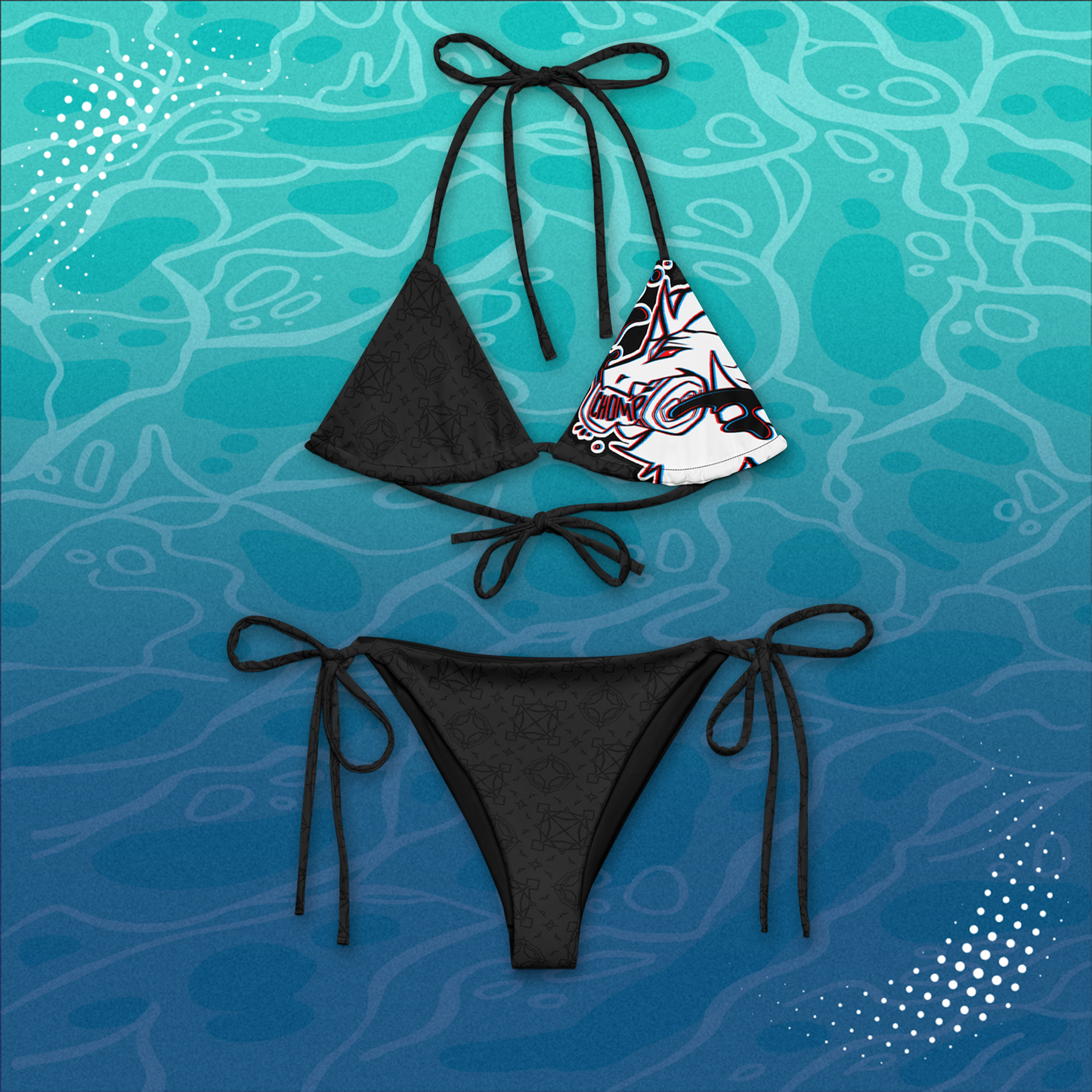 Wicker Cave "Wicked Brew" Bikini Top & Bottom