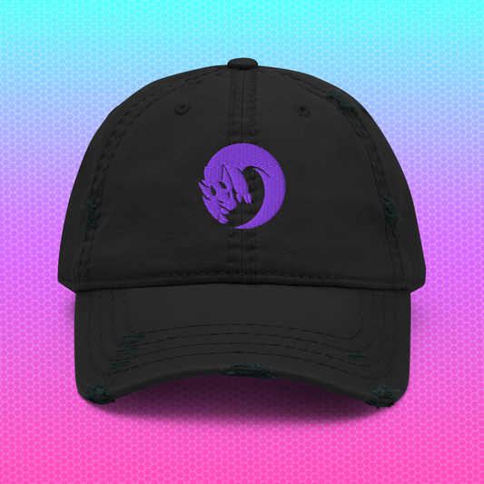 Wicker Cave "WICKERR0R" Distressed Embroidered Hat