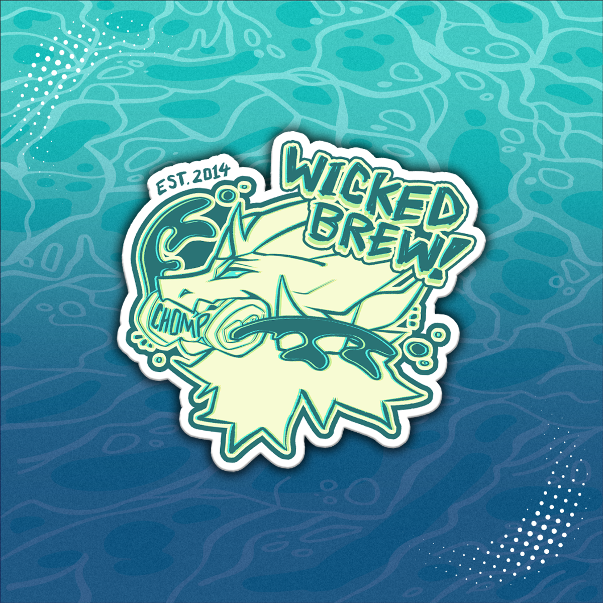 Wicker Cave - Wicked Brew Sticker