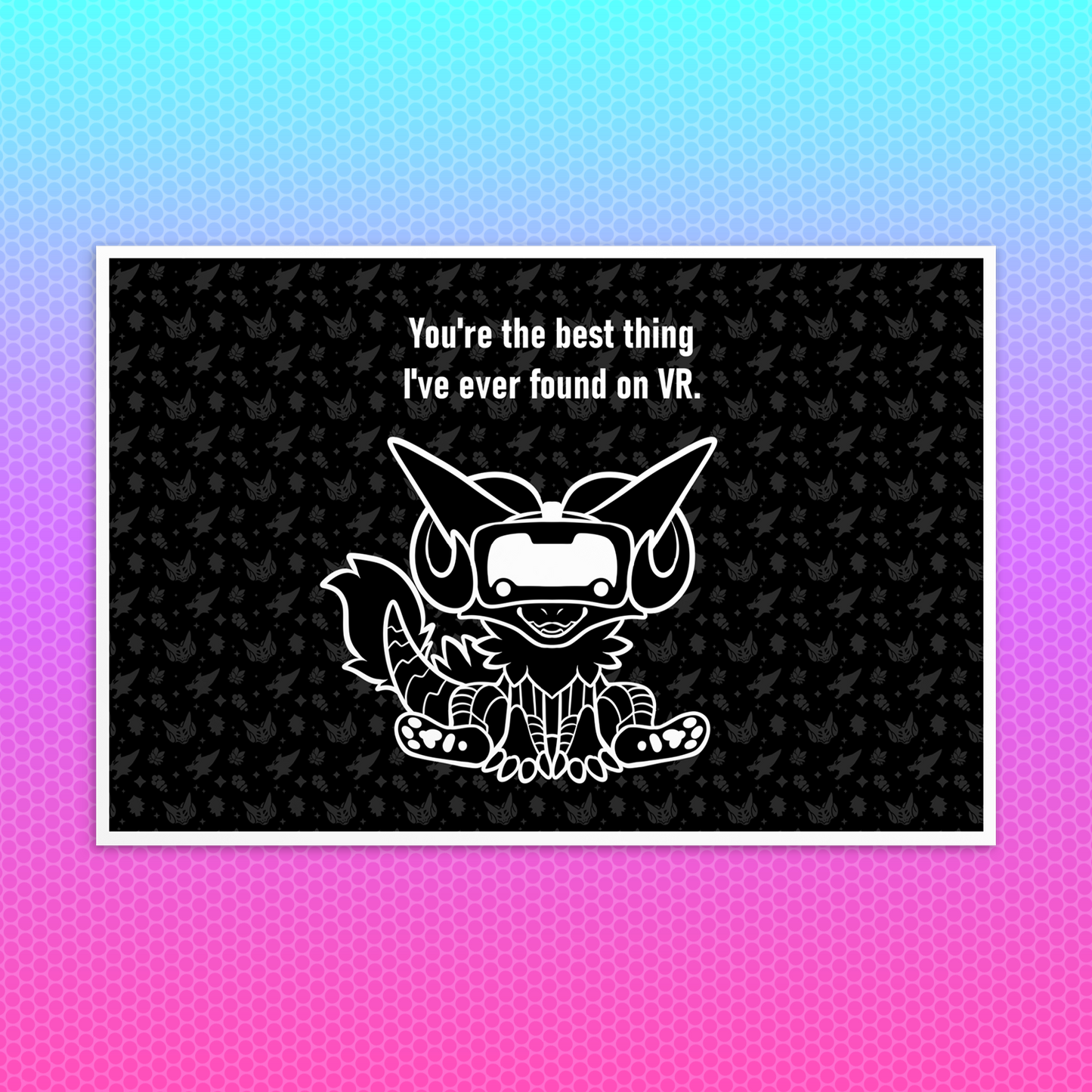 Wicker Cave "VR" Postcard
