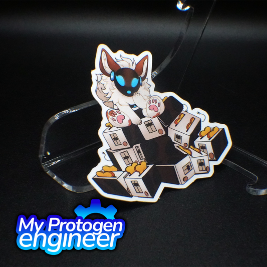 Xena "Pile of Toasters" Sticker