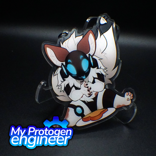 Xena "Toast" Acrylic Keychain