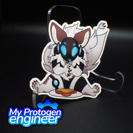 Xena "Toast" Sticker