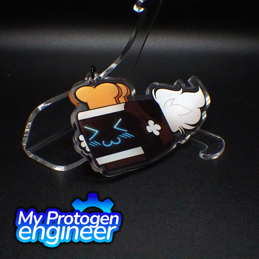 Xena "Toaster" Acrylic Keychain