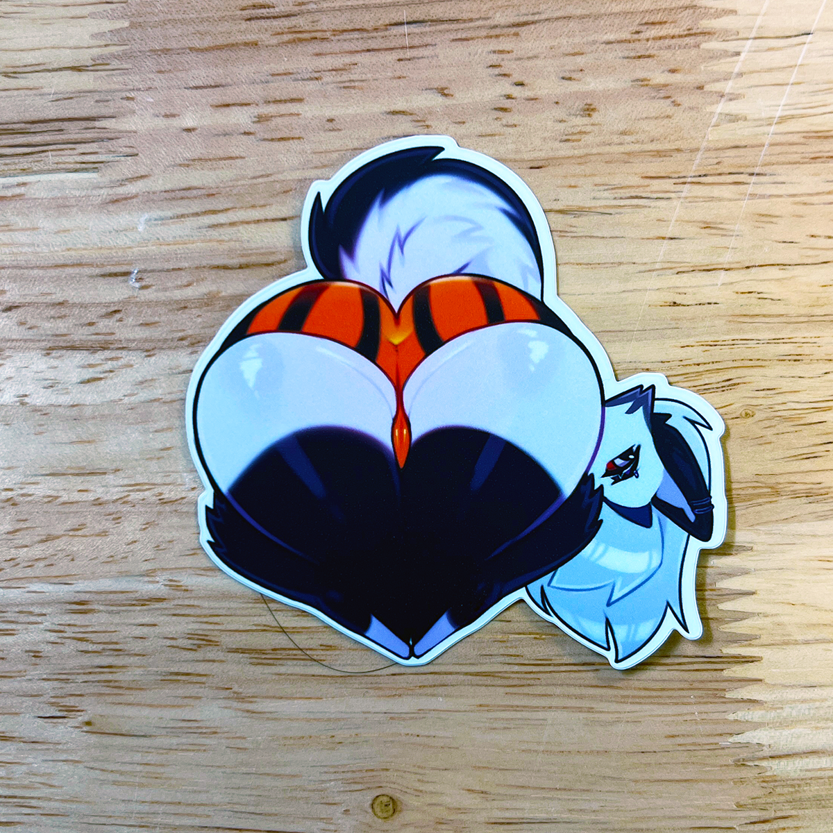 Zhadart - Loona Butt Sticker