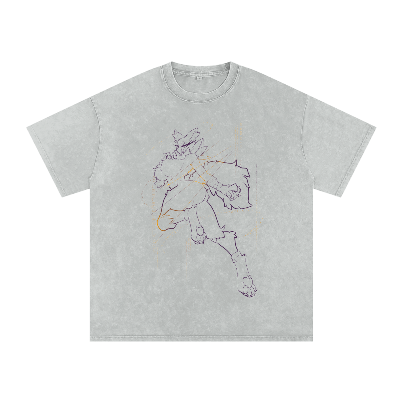 YourDigimonGirl "Lycanthropy" Snow Wash Tee
