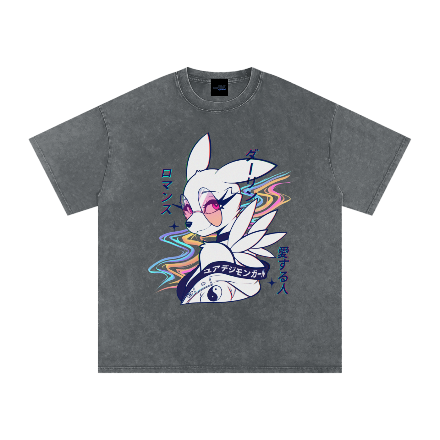 YourDigimonGirl "Rose Pink Eyes" Snow Wash Tee