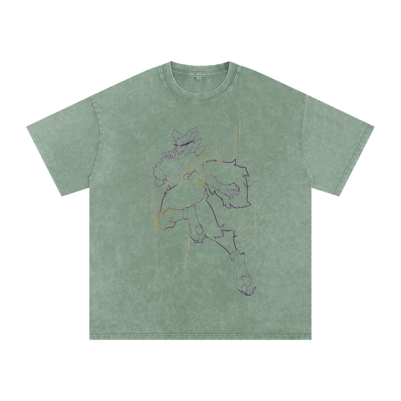 YourDigimonGirl "Lycanthropy" Snow Wash Tee