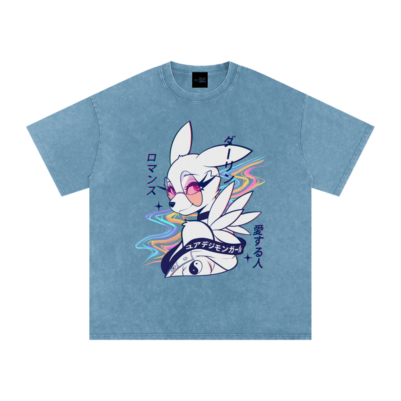 YourDigimonGirl "Rose Pink Eyes" Snow Wash Tee