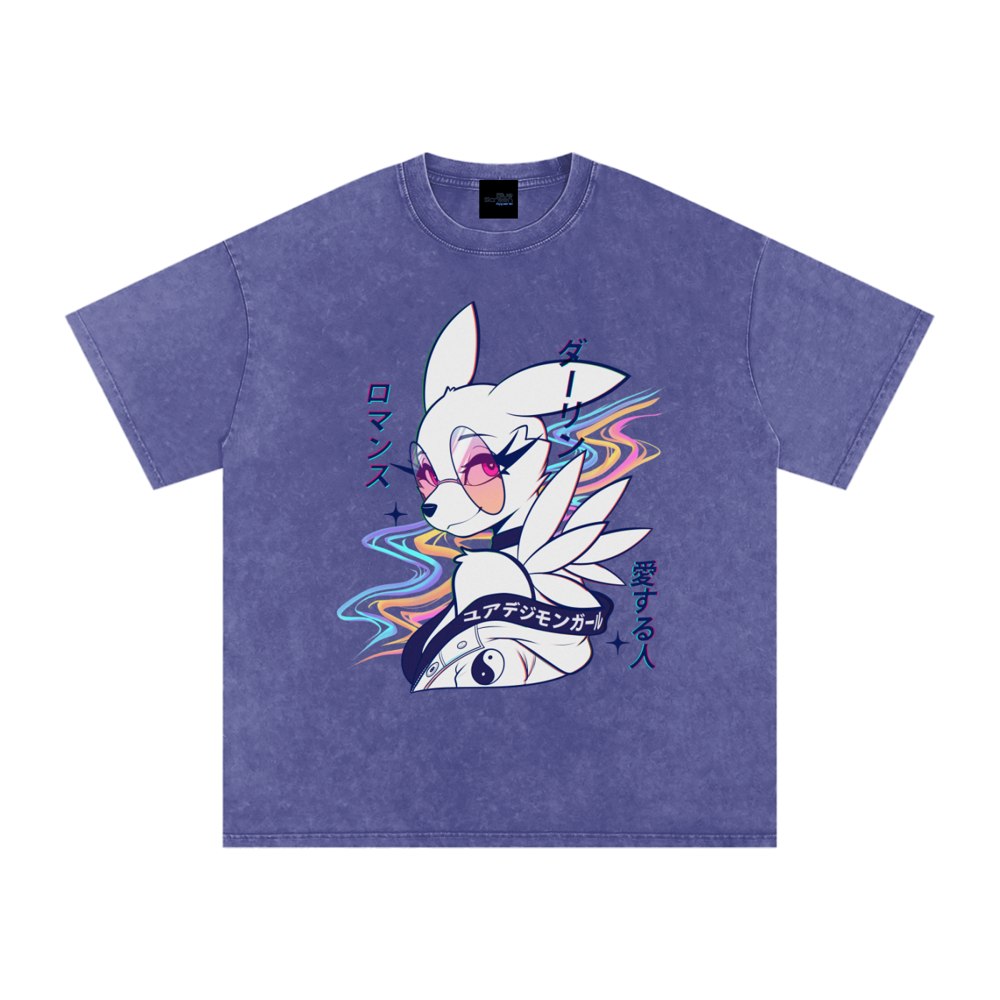 YourDigimonGirl "Rose Pink Eyes" Snow Wash Tee
