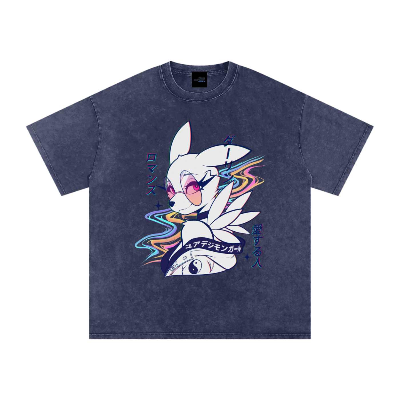 YourDigimonGirl "Rose Pink Eyes" Snow Wash Tee